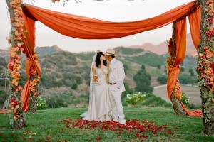 Los Angeles wedding venue with big view